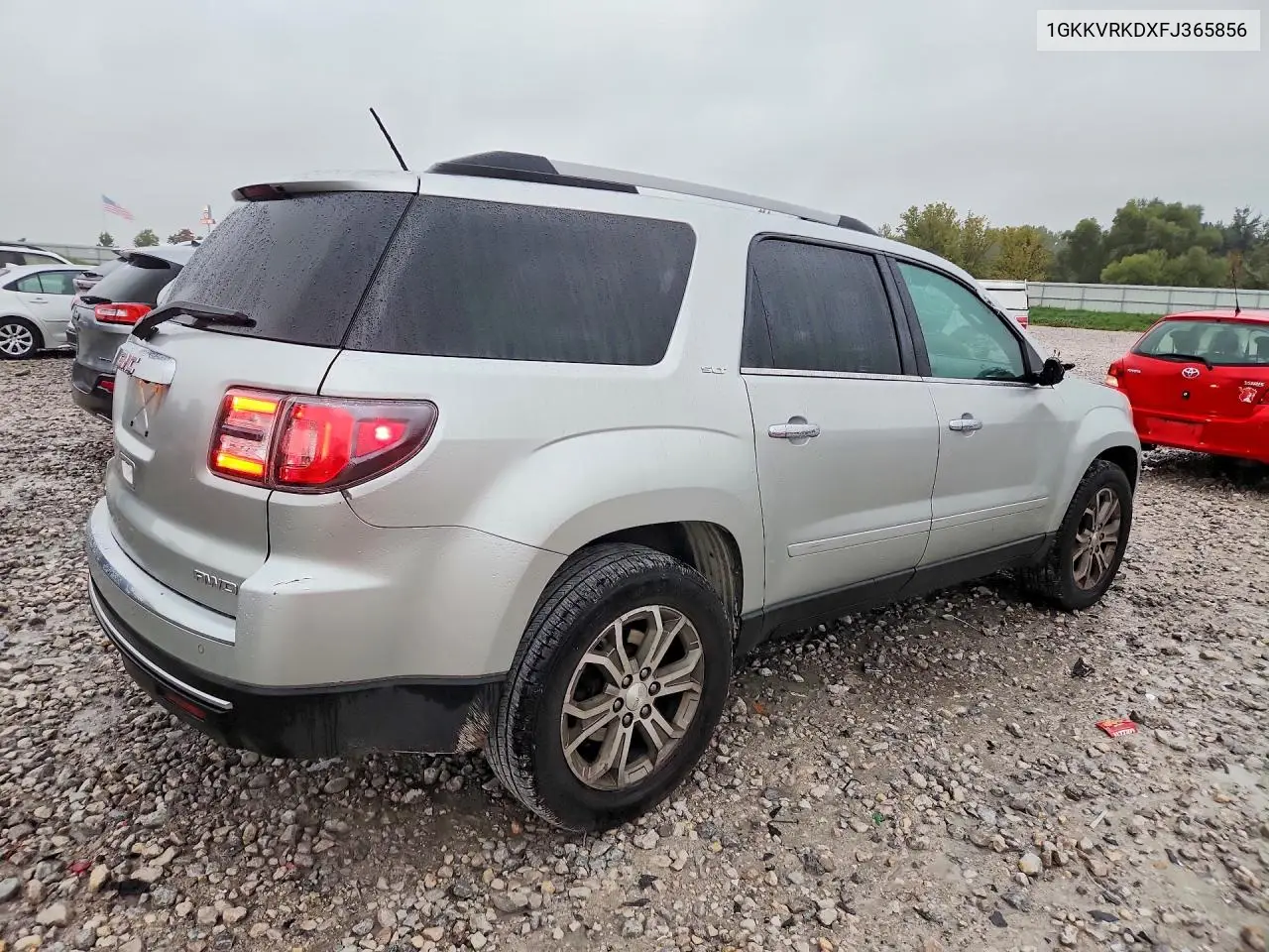 2015 GMC ACADIA VIN 1GKKVRKDXFJ365856 — фото 3