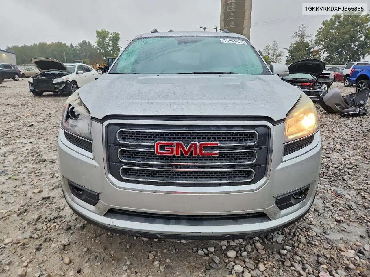 2015 GMC ACADIA VIN 1GKKVRKDXFJ365856 — фото 5
