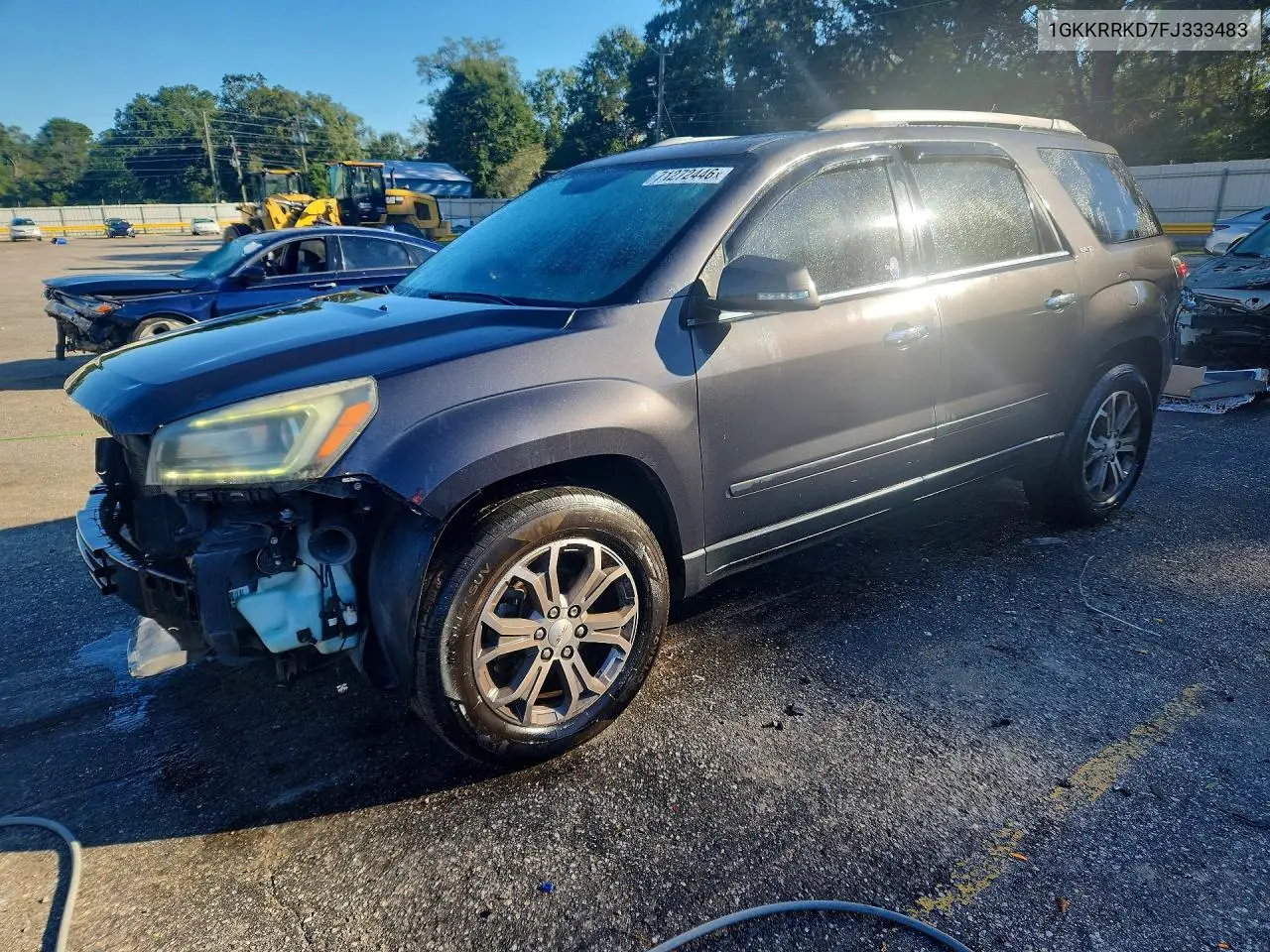 GMC ACADIA 2015, VIN 1GKKRRKD7FJ333483