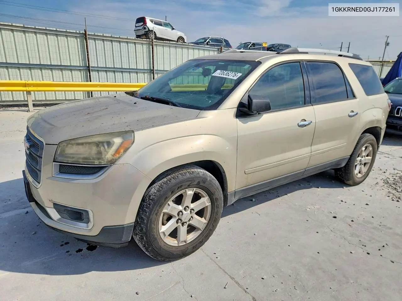 GMC ACADIA 2016, VIN 1GKKRNED0GJ177261