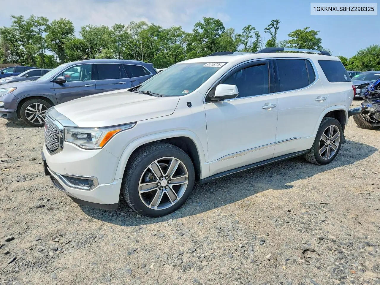 GMC ACADIA 2017, VIN 1GKKNXLS8HZ298325