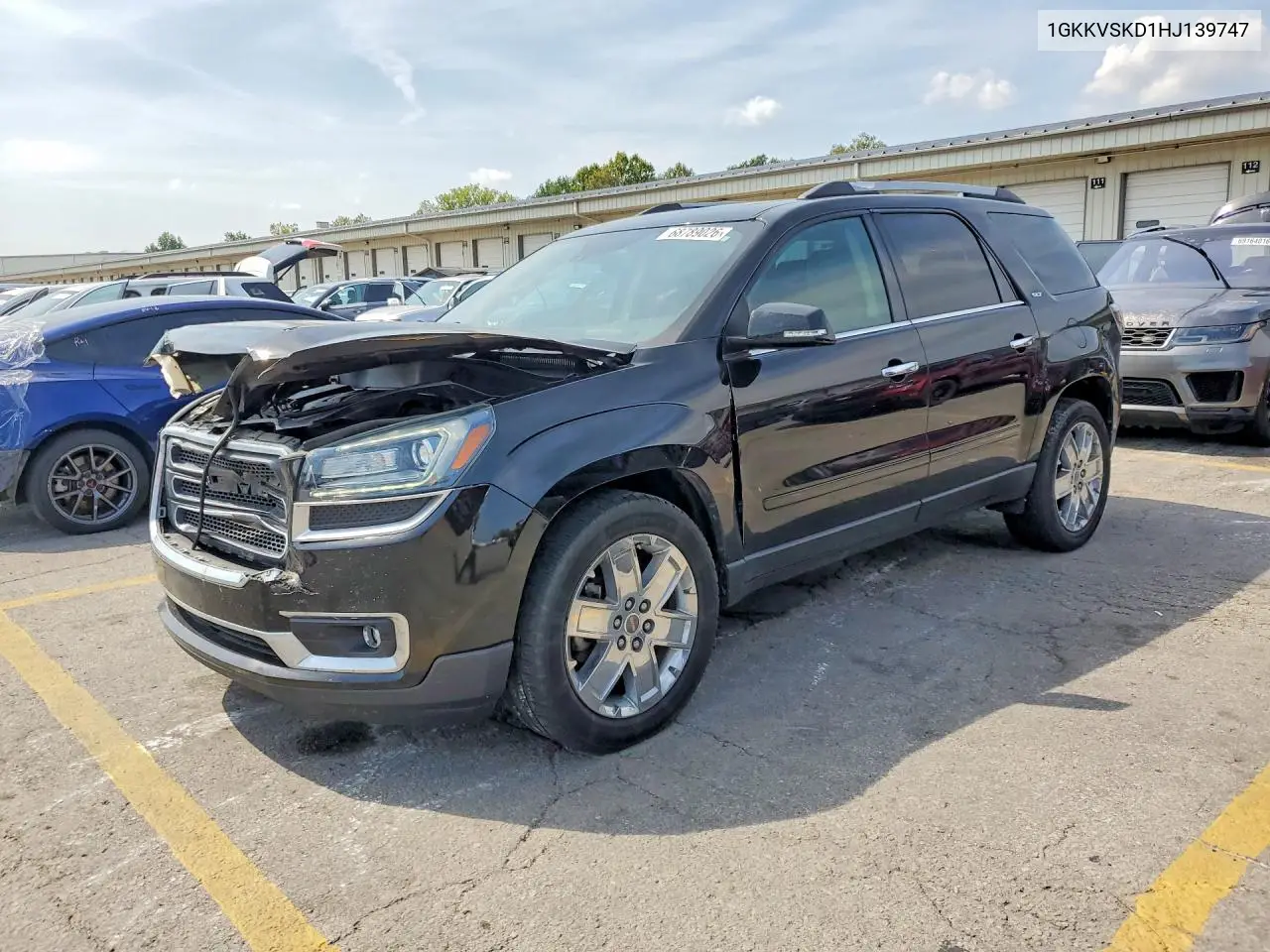 GMC ACADIA 2017, VIN 1GKKVSKD1HJ139747
