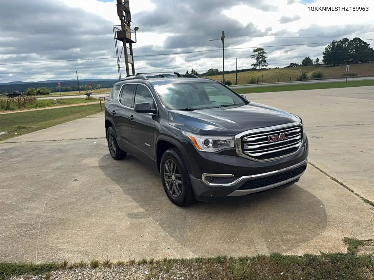 GMC ACADIA 2017, VIN 1GKKNMLS1HZ189963