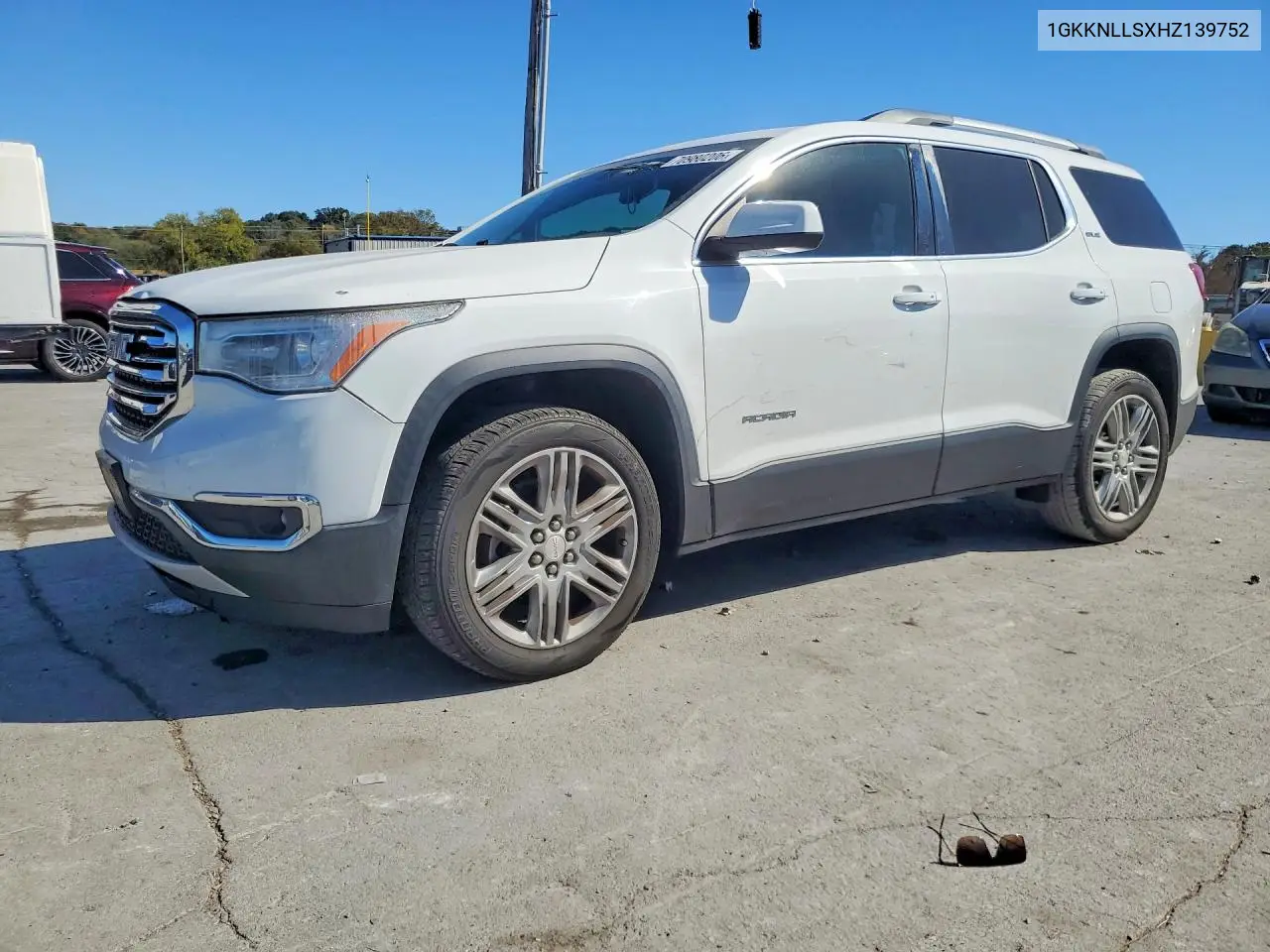 GMC ACADIA 2017, VIN 1GKKNLLSXHZ139752