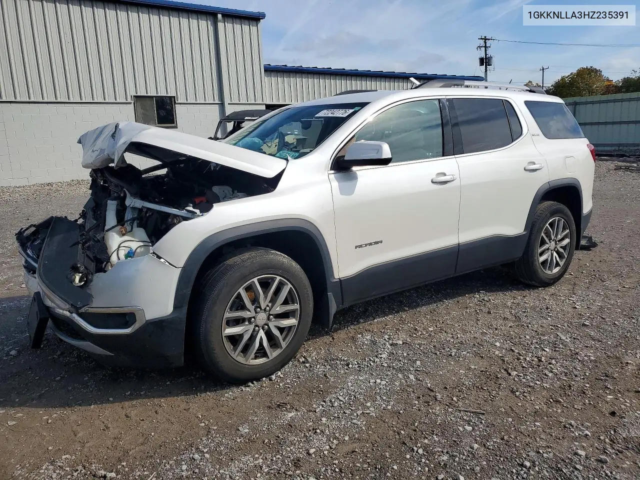 GMC ACADIA 2017, VIN 1GKKNLLA3HZ235391