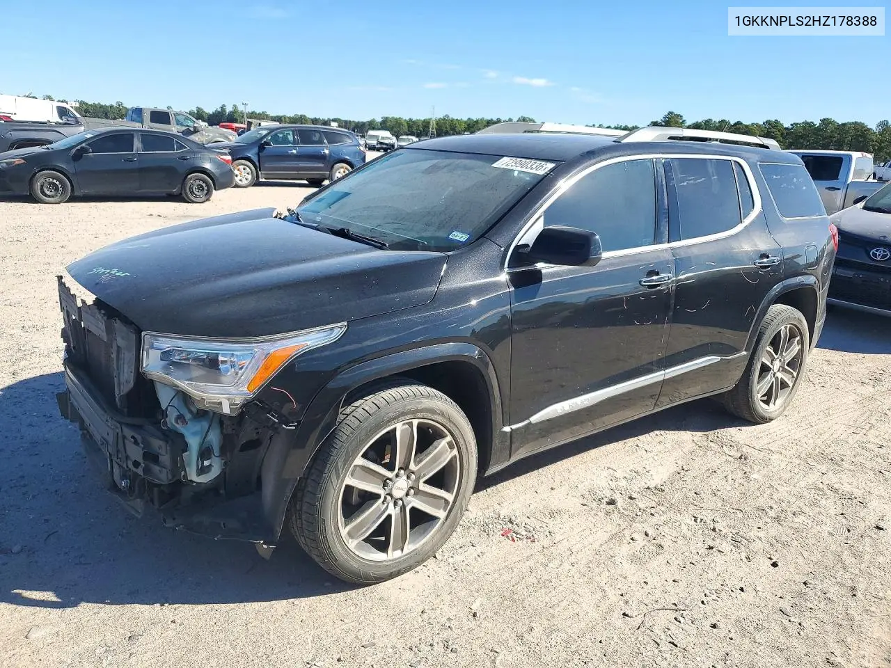 GMC ACADIA 2017, VIN 1GKKNPLS2HZ178388