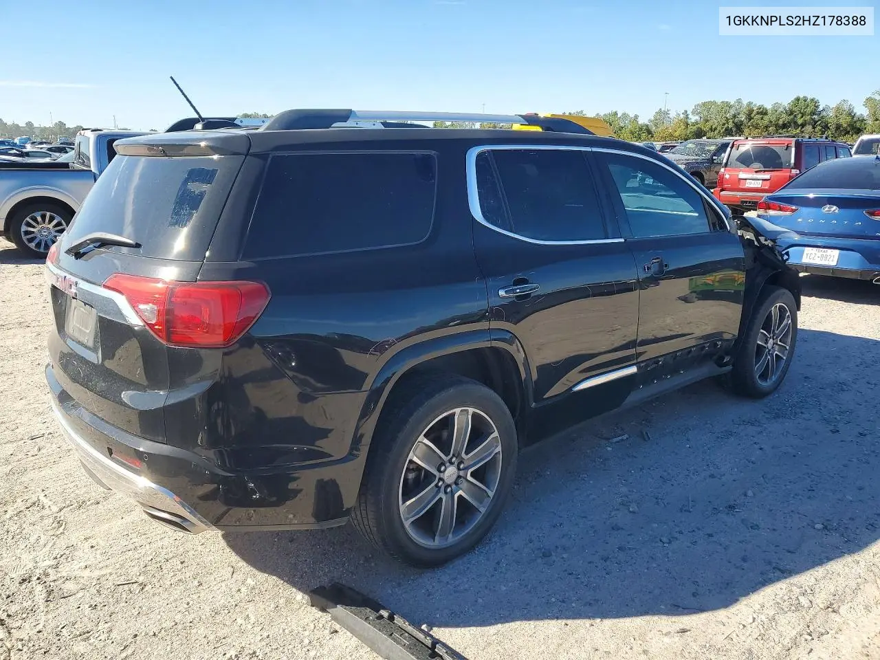 2017 GMC ACADIA VIN 1GKKNPLS2HZ178388 — фото 3