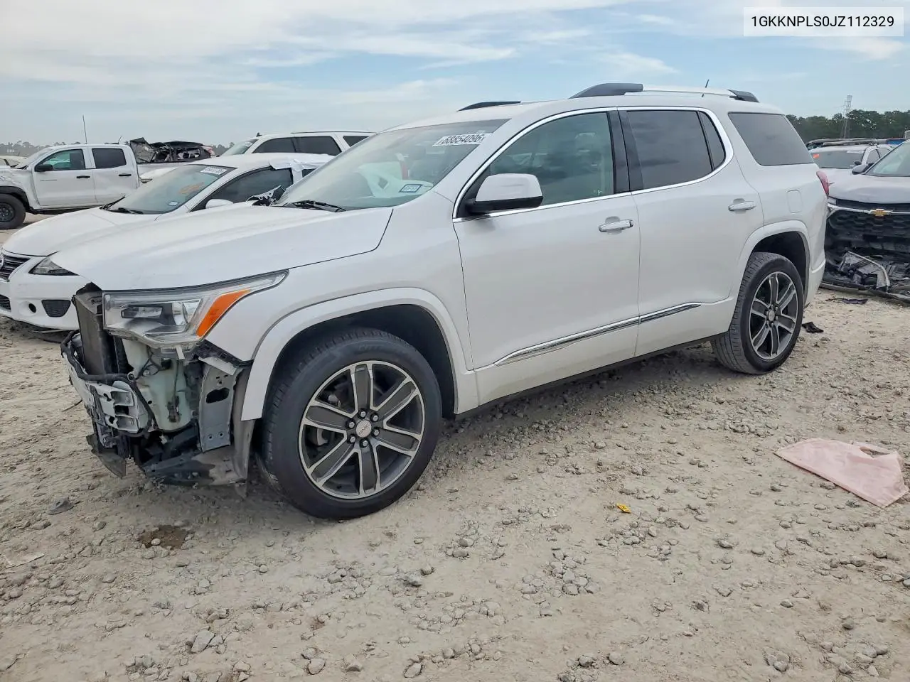 GMC ACADIA 2018, VIN 1GKKNPLS0JZ112329