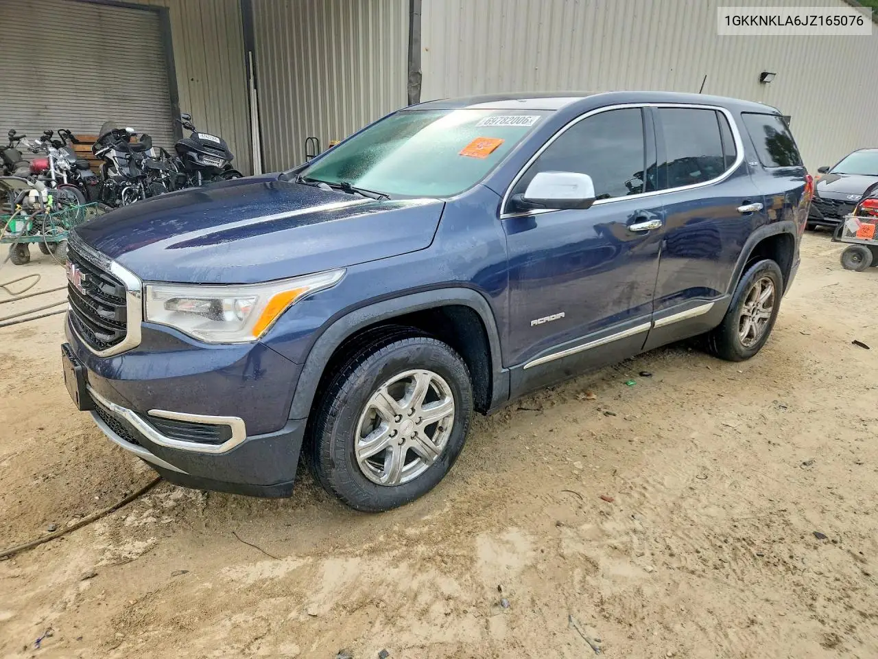 GMC ACADIA 2018, VIN 1GKKNKLA6JZ165076