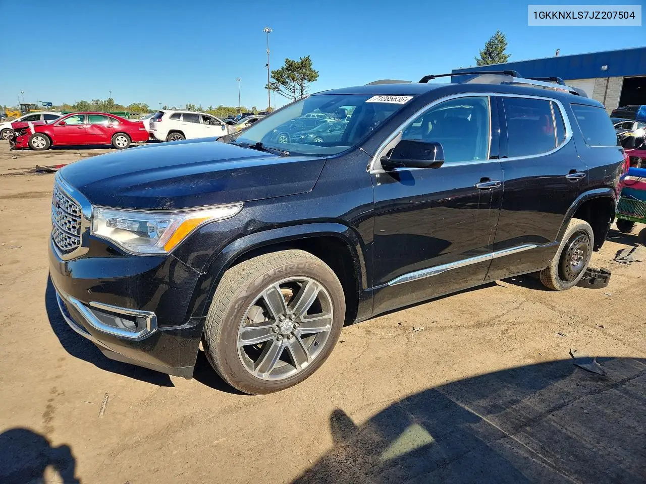 GMC ACADIA 2018, VIN 1GKKNXLS7JZ207504