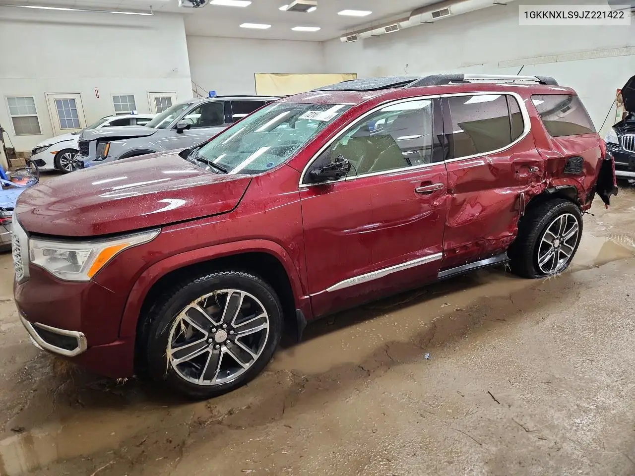 GMC ACADIA 2018, VIN 1GKKNXLS9JZ221422