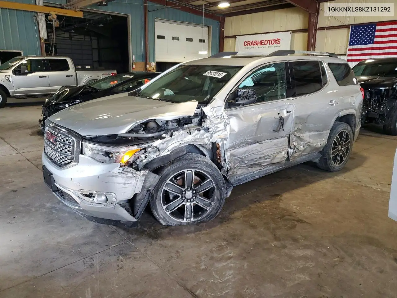 GMC ACADIA 2019, VIN 1GKKNXLS8KZ131292