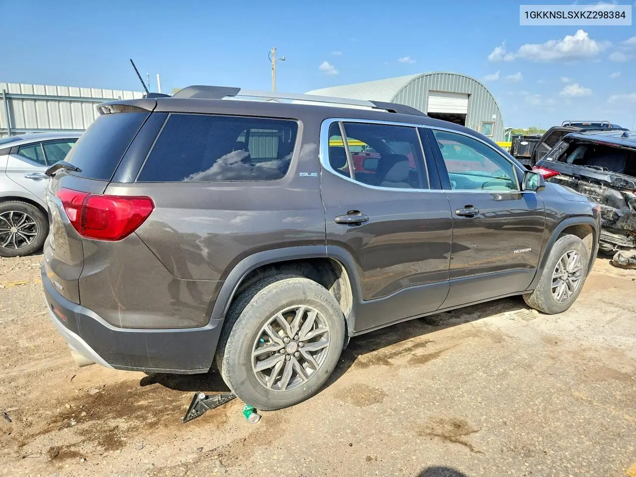 2019 GMC ACADIA VIN 1GKKNSLSXKZ298384 — фото 3