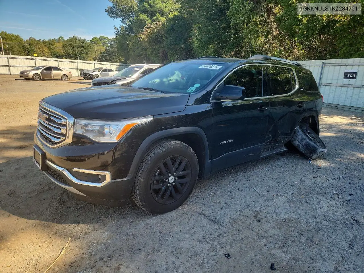 GMC ACADIA 2019, VIN 1GKKNULS1KZ234701