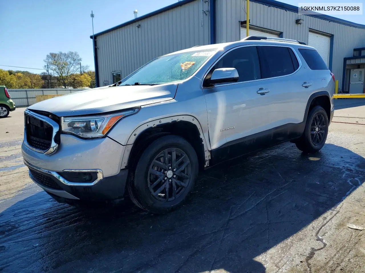 GMC ACADIA 2019, VIN 1GKKNMLS7KZ150088