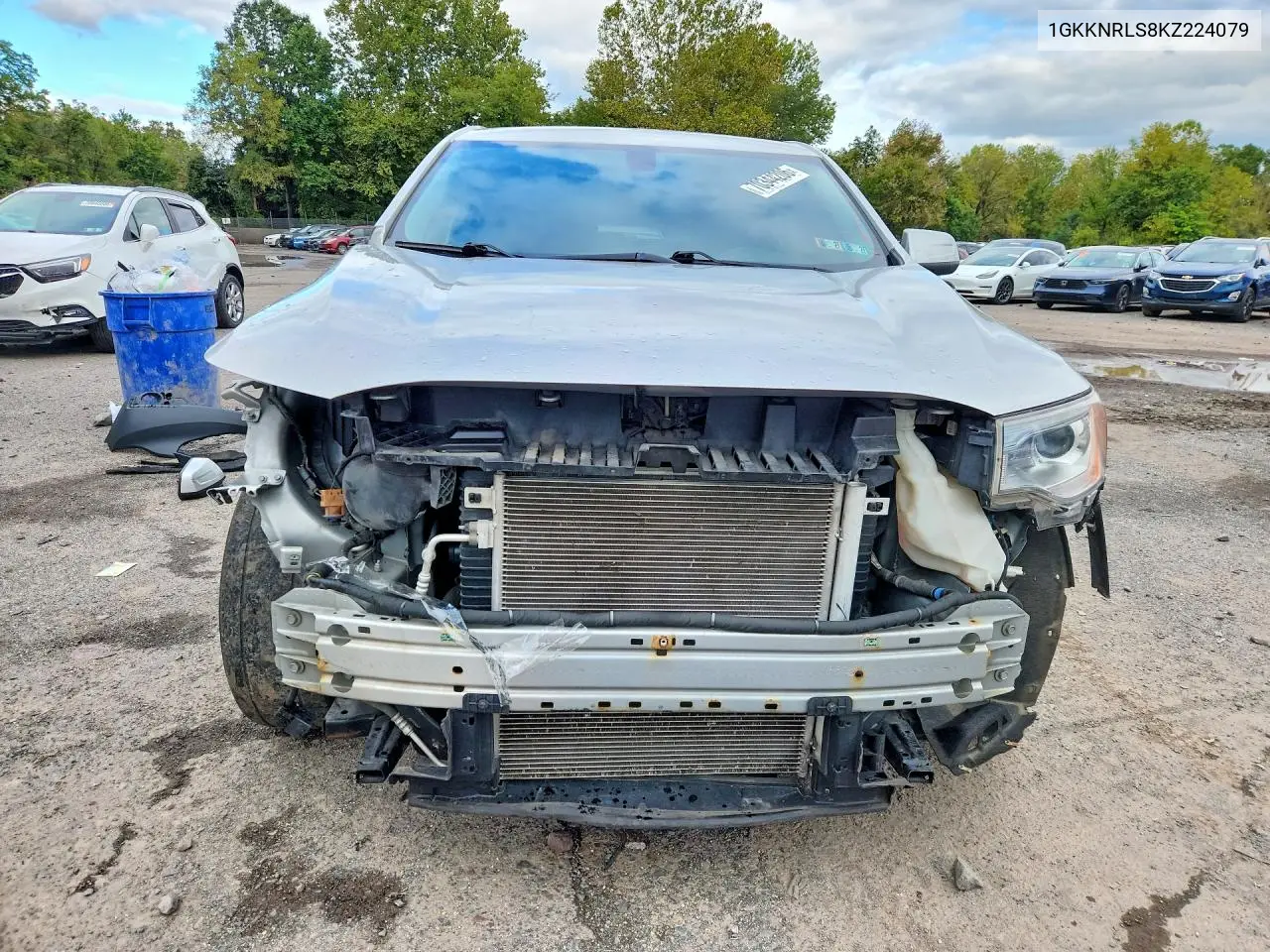 2019 GMC ACADIA VIN 1GKKNRLS8KZ224079 — фото 5