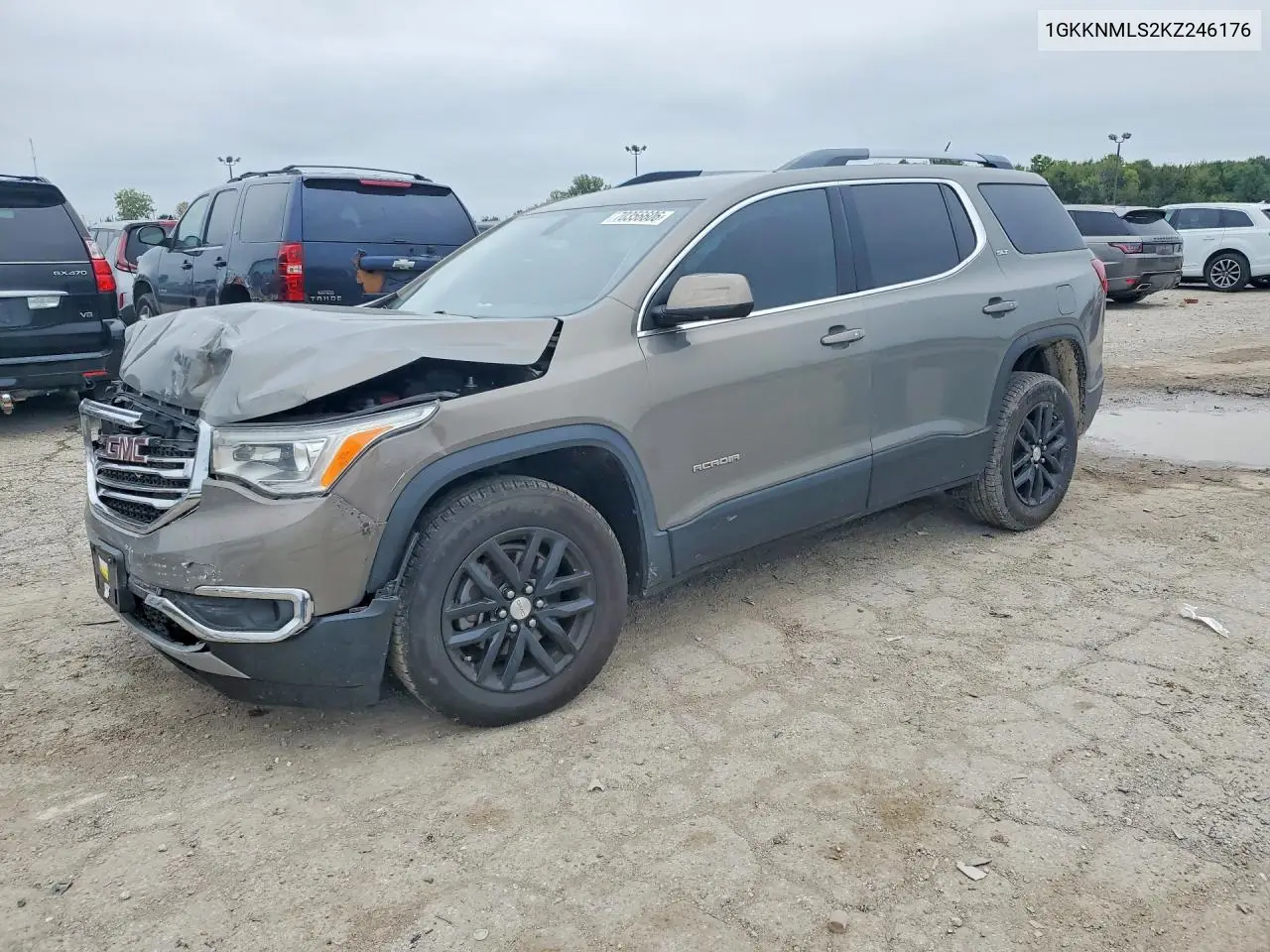 GMC ACADIA 2019, VIN 1GKKNMLS2KZ246176