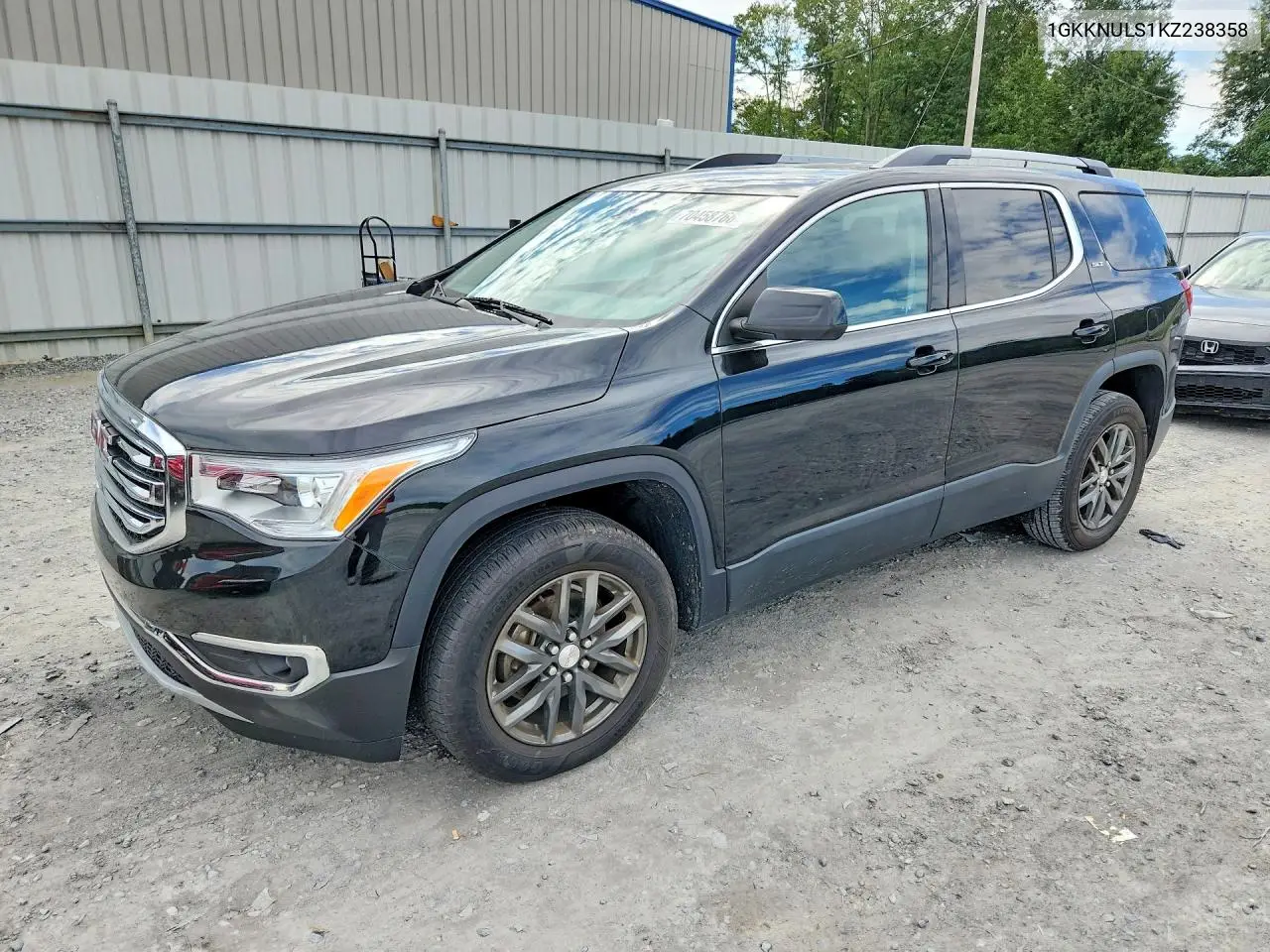GMC ACADIA 2019, VIN 1GKKNULS1KZ238358