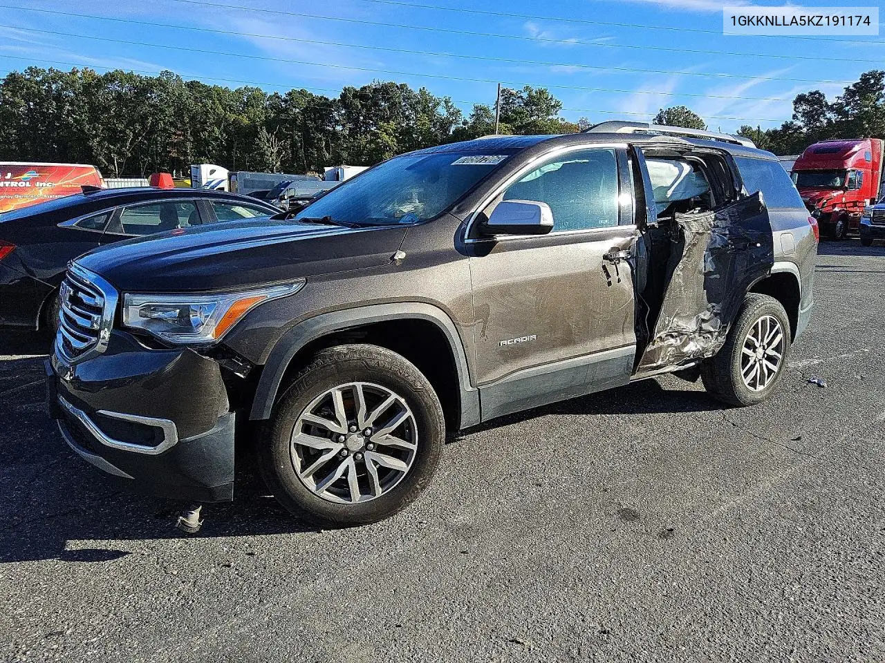 GMC ACADIA 2019, VIN 1GKKNLLA5KZ191174