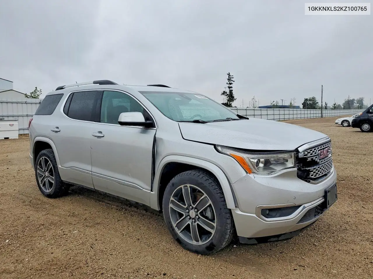 2019 GMC ACADIA VIN 1GKKNXLS2KZ100765 — фото 4