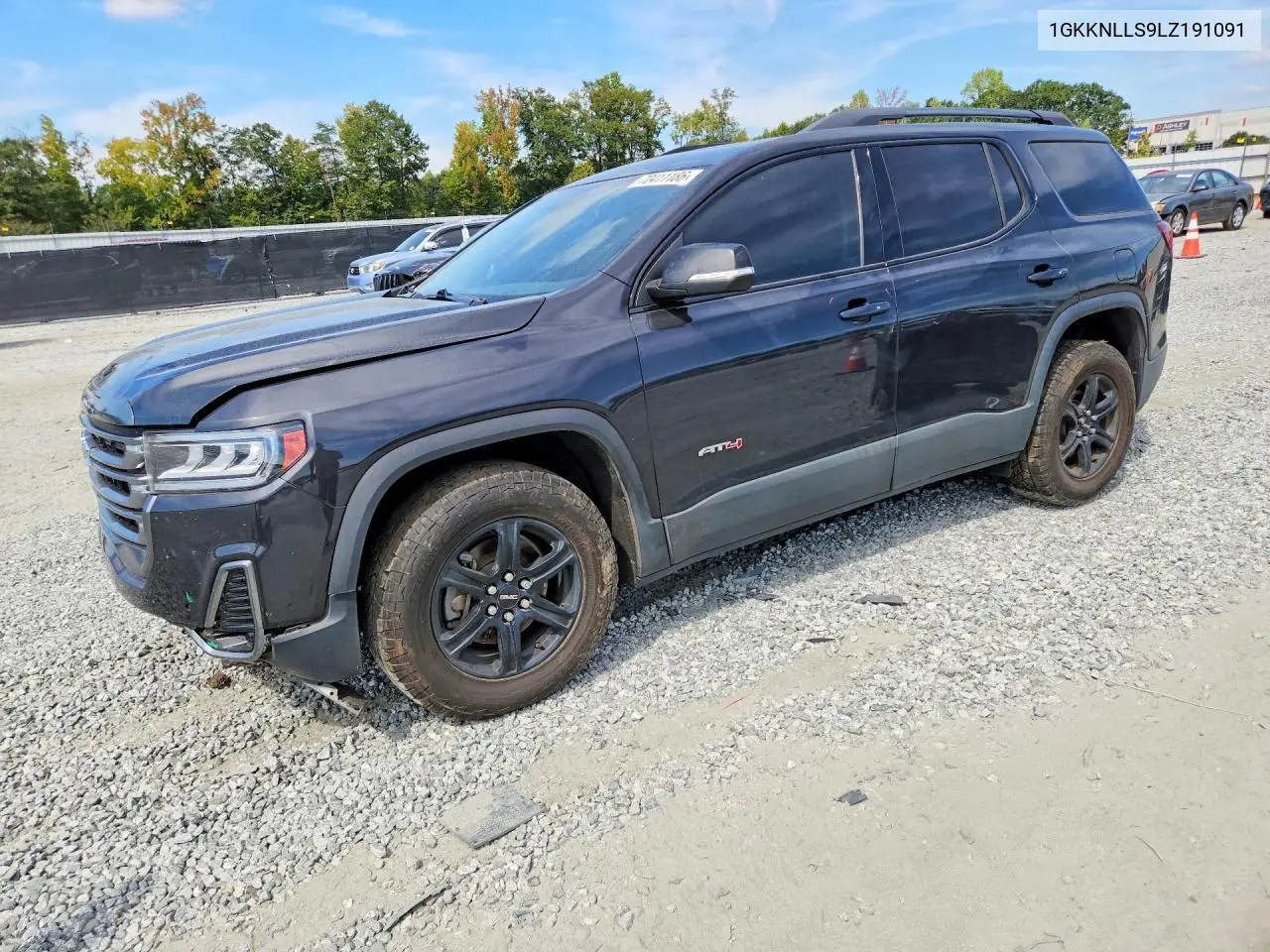 GMC ACADIA 2020, VIN 1GKKNLLS9LZ191091