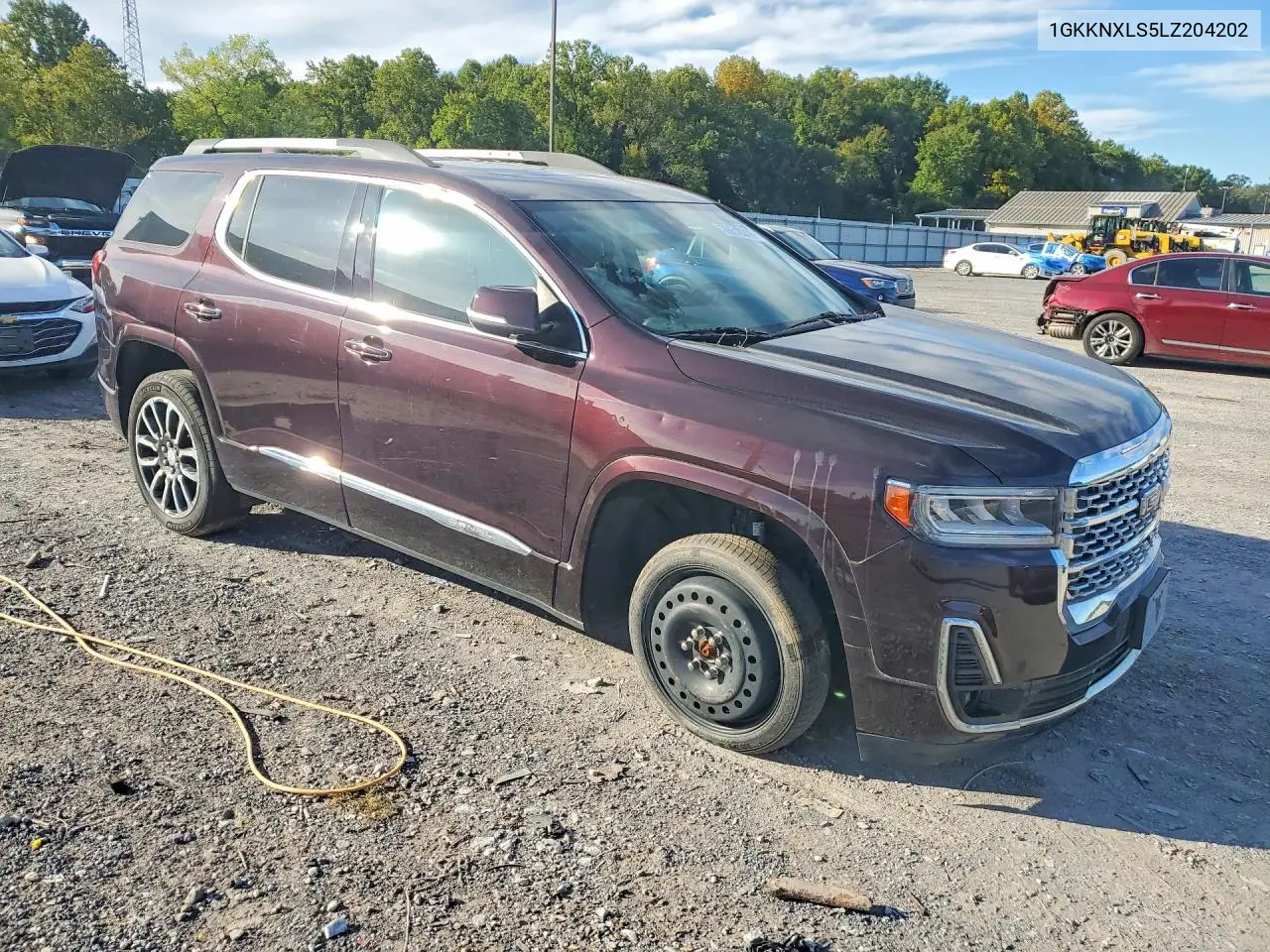 2020 GMC ACADIA VIN 1GKKNXLS5LZ204202 — фото 4