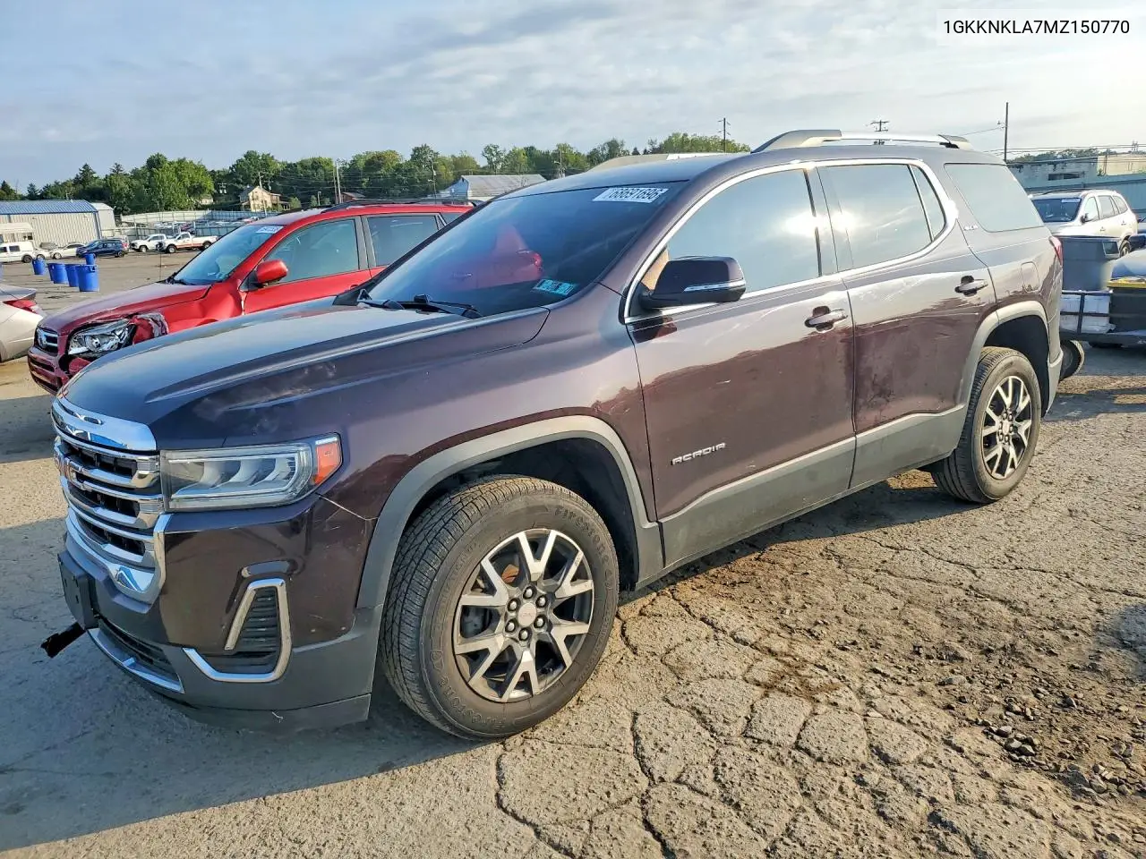 GMC ACADIA 2021, VIN 1GKKNKLA7MZ150770