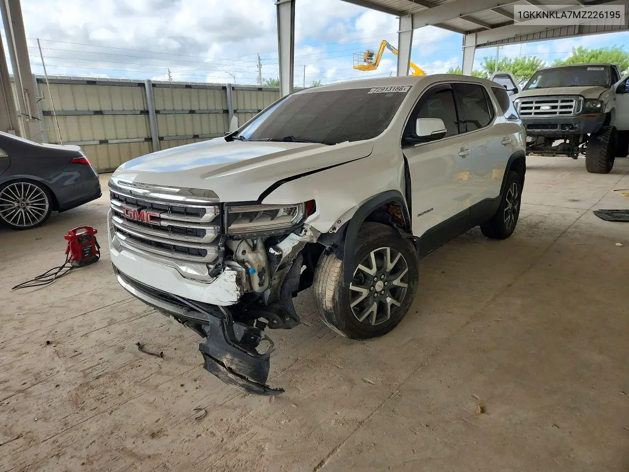 GMC ACADIA 2021, VIN 1GKKNKLA7MZ226195