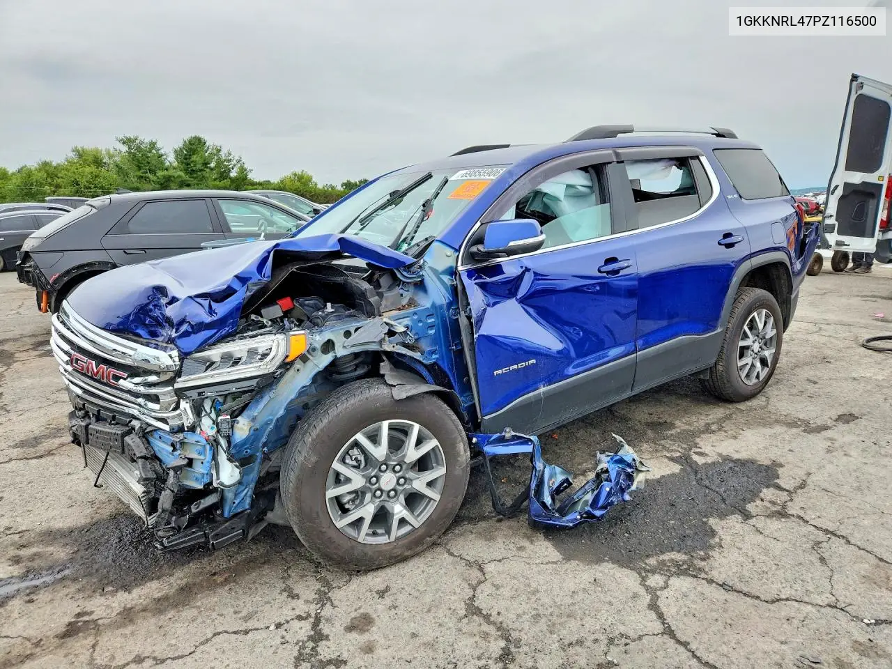 GMC ACADIA 2023, VIN 1GKKNRL47PZ116500