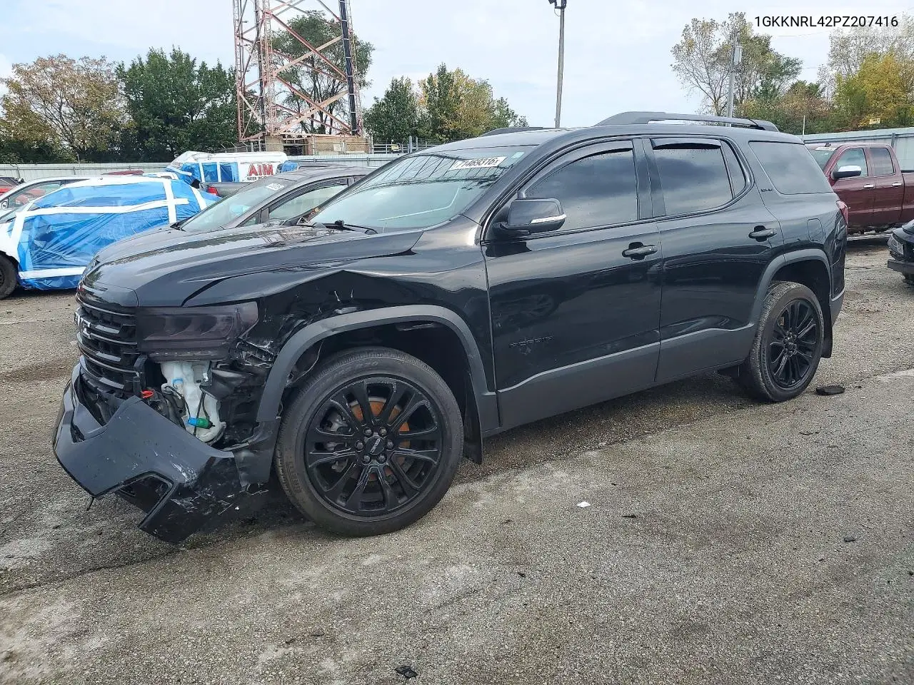 GMC ACADIA 2023, VIN 1GKKNRL42PZ207416