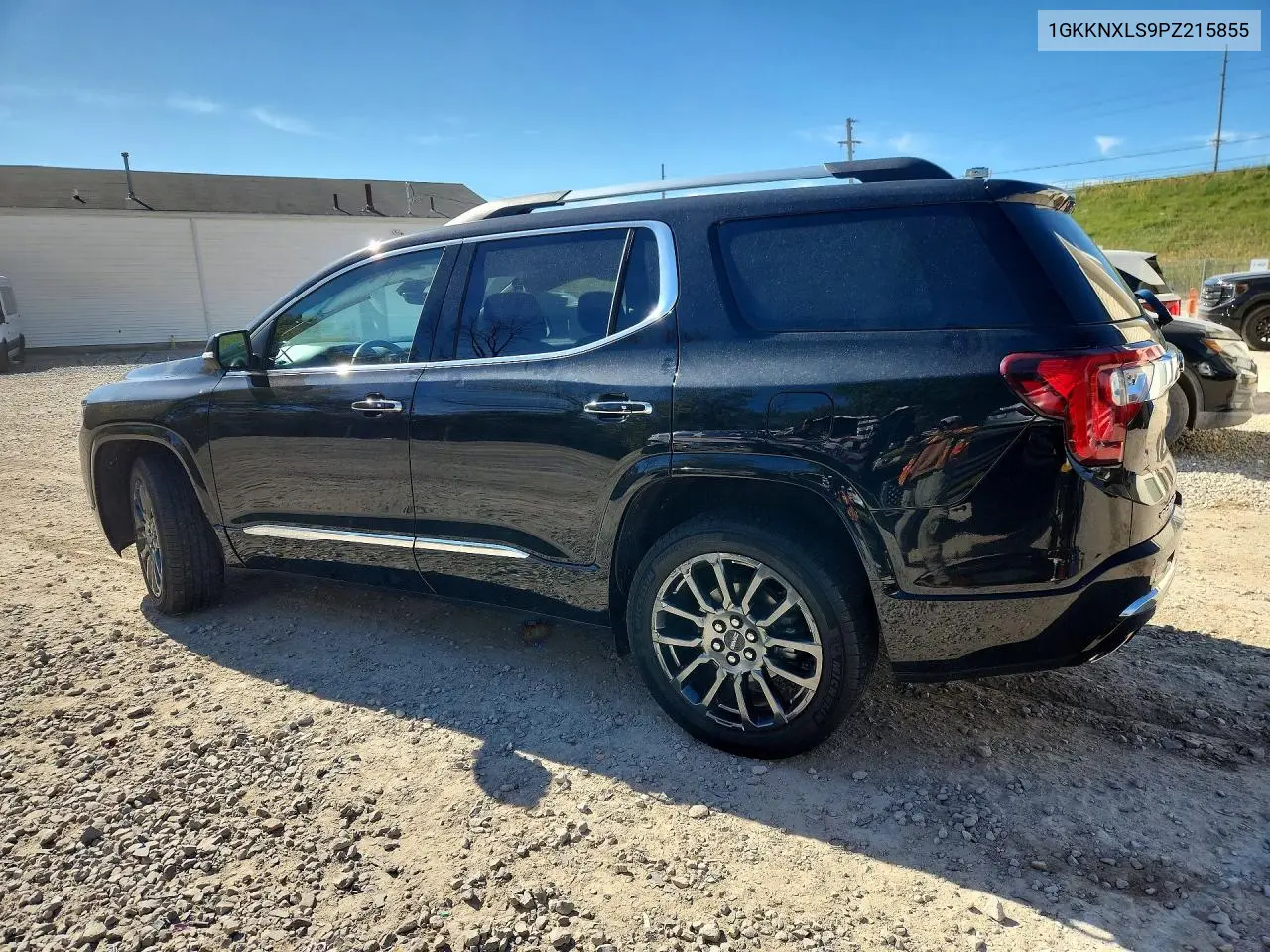2023 GMC ACADIA VIN 1GKKNXLS9PZ215855 — фото 2