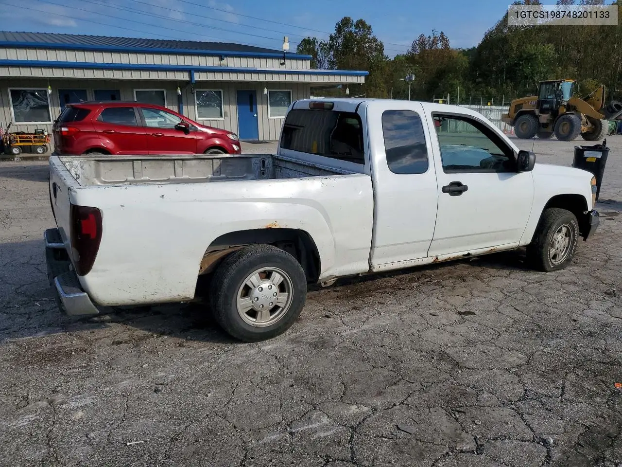 2004 GMC CANYON VIN 1GTCS198748201133 — фото 3