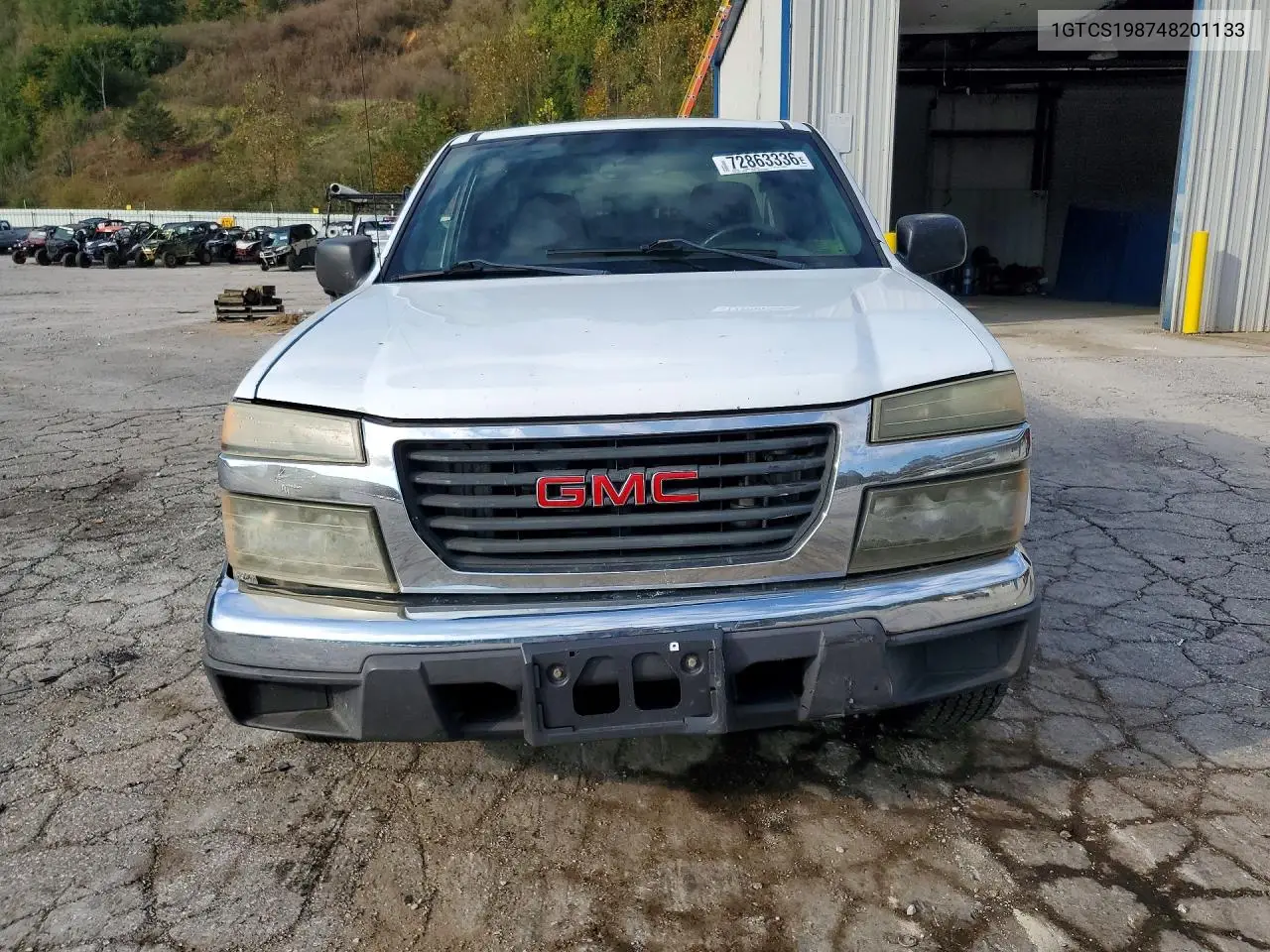 2004 GMC CANYON VIN 1GTCS198748201133 — фото 5