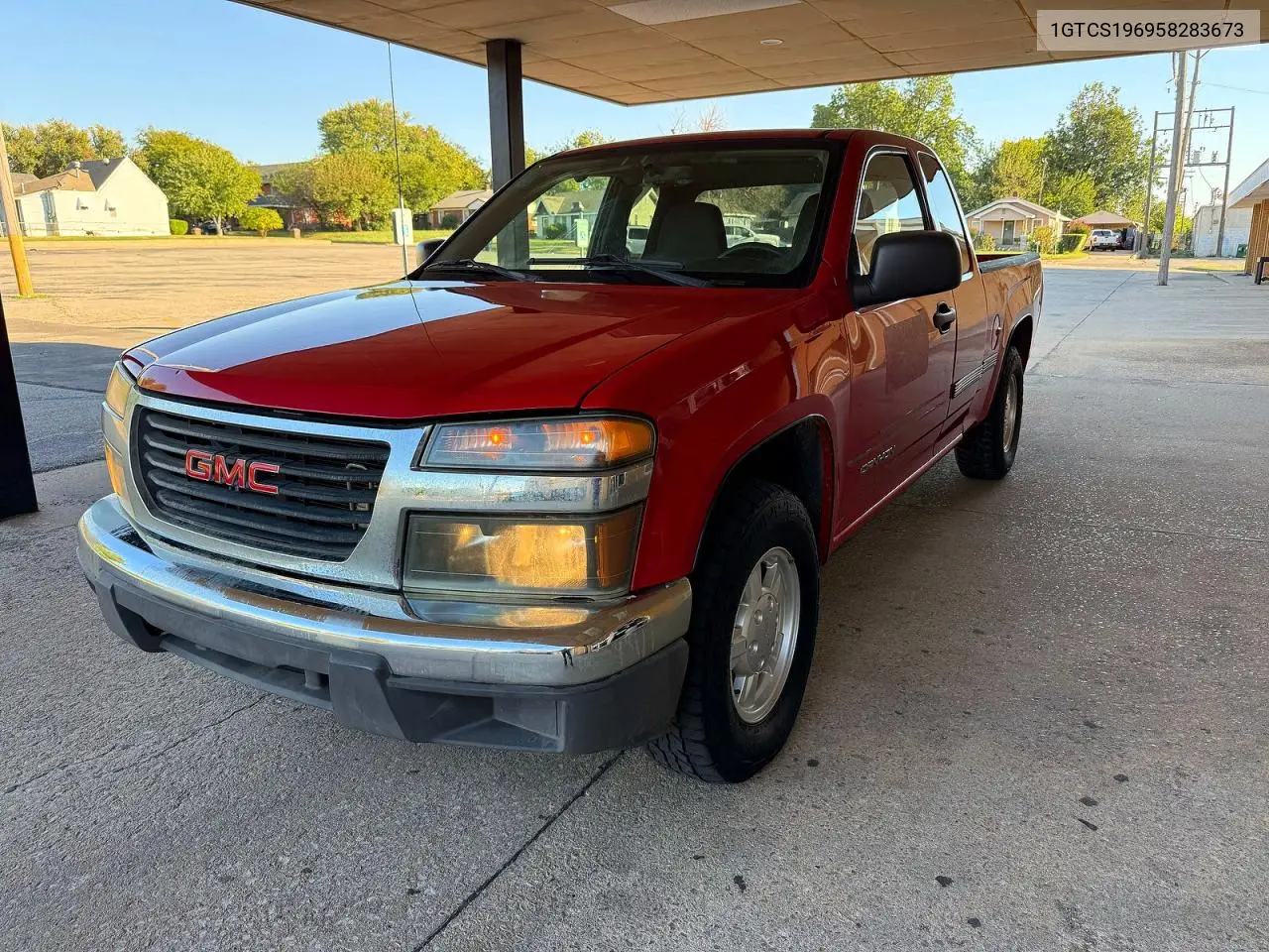 2005 GMC CANYON VIN 1GTCS196958283673 — фото 2