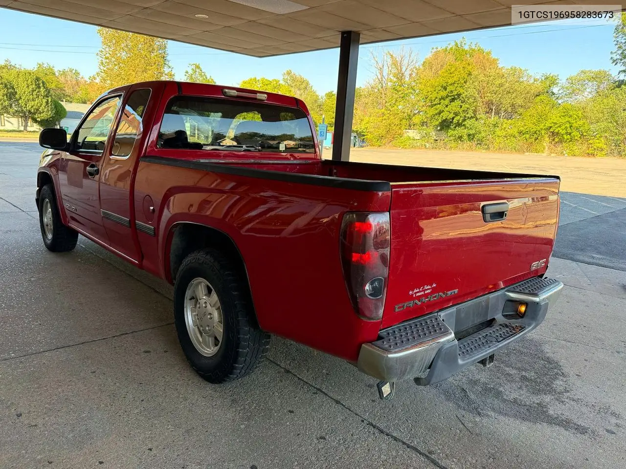 2005 GMC CANYON VIN 1GTCS196958283673 — фото 3