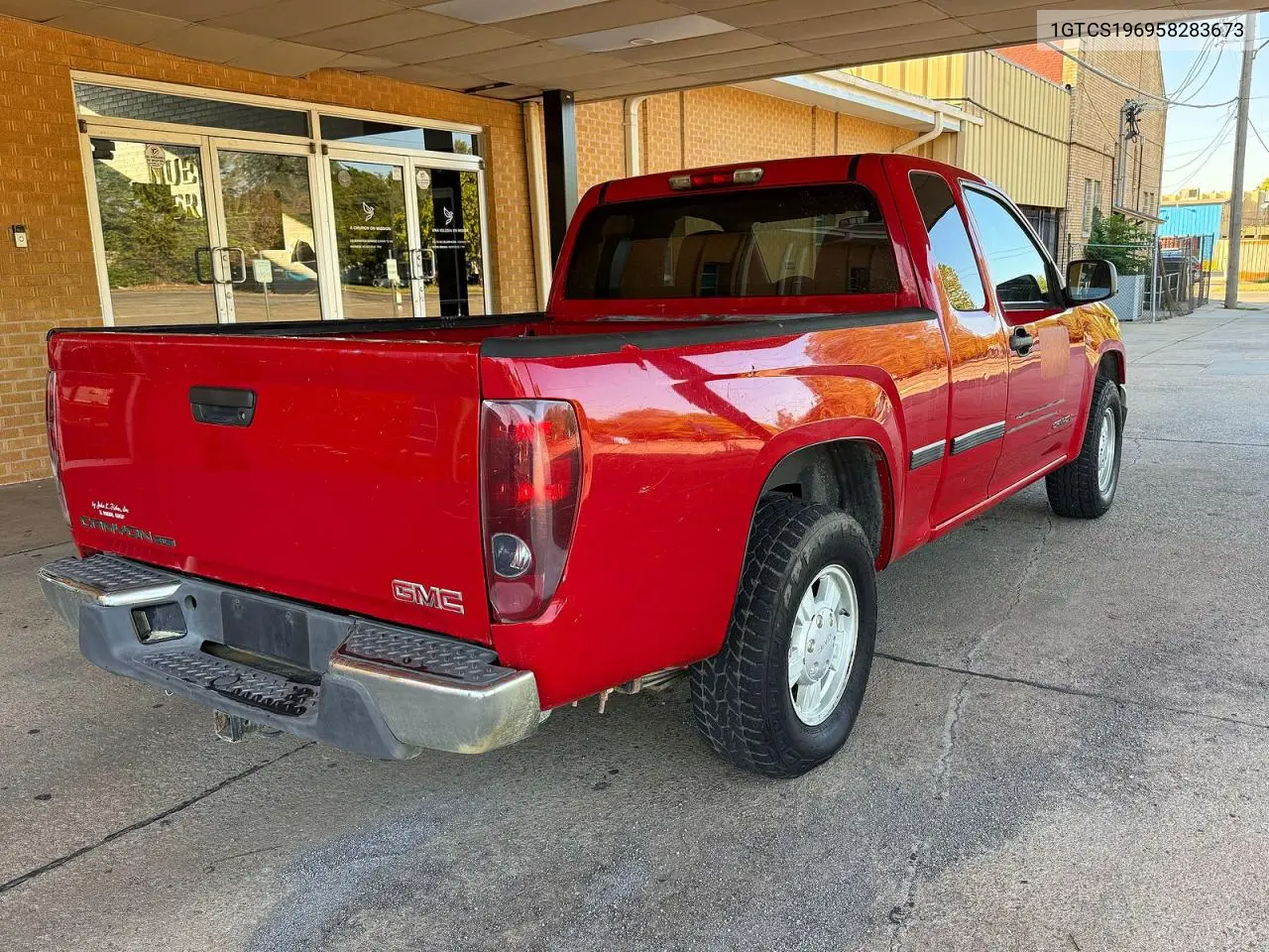 2005 GMC CANYON VIN 1GTCS196958283673 — фото 4