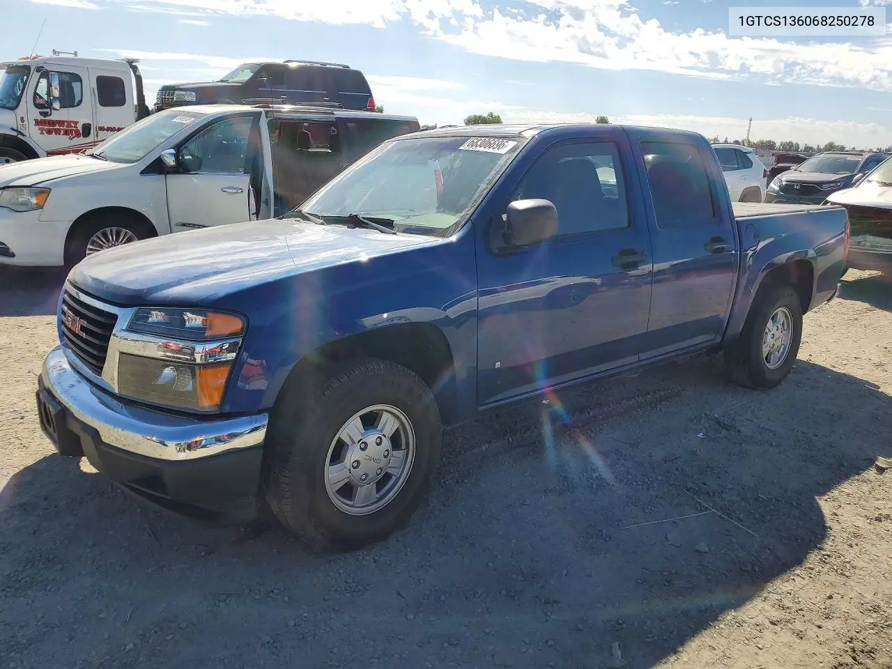 GMC CANYON 2006, VIN 1GTCS136068250278