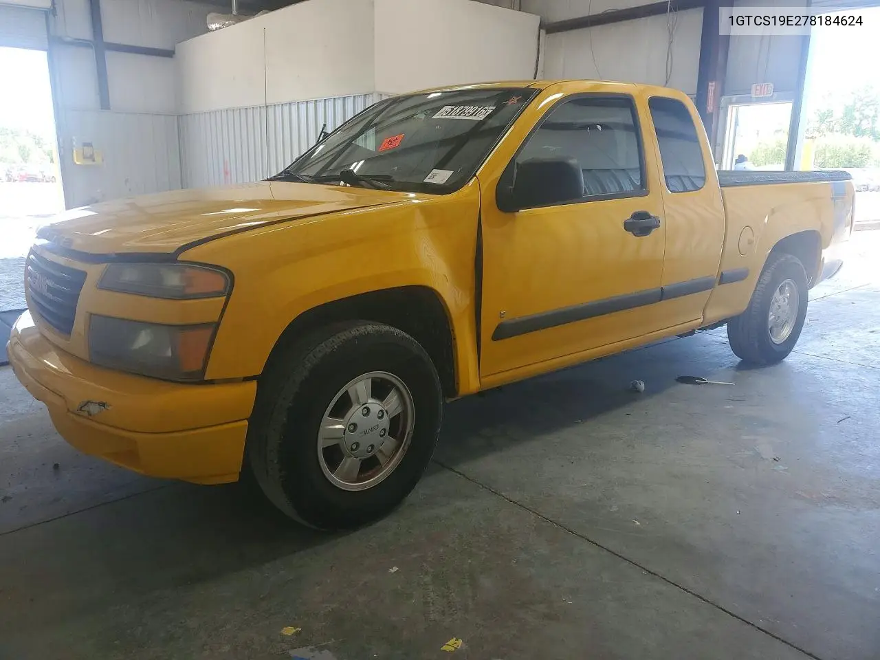 GMC CANYON 2007, VIN 1GTCS19E278184624