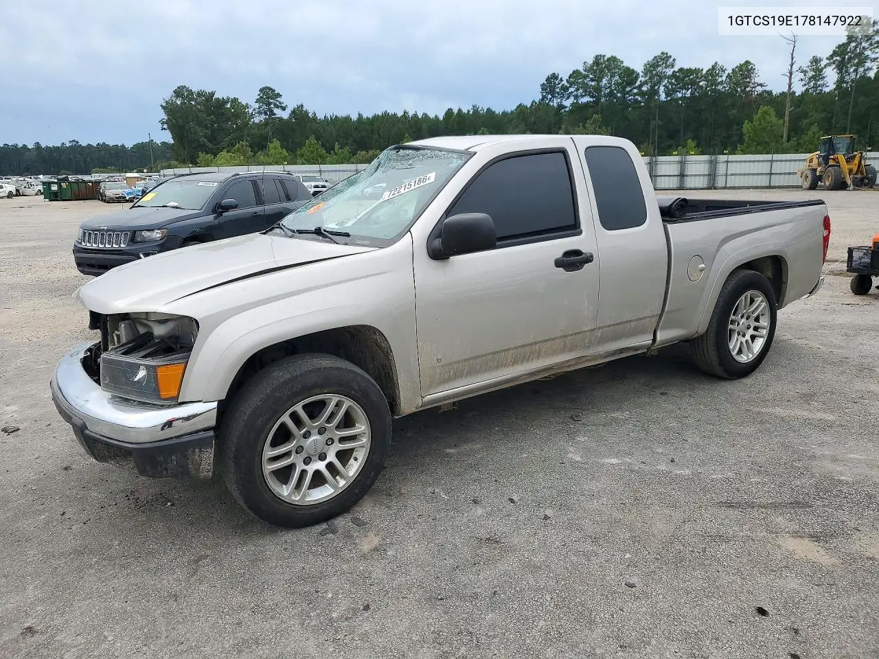 GMC CANYON 2007, VIN 1GTCS19E178147922