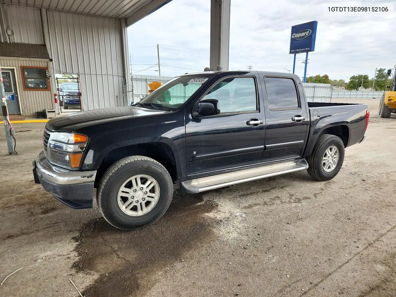 GMC CANYON 2009, VIN 1GTDT13E098152106
