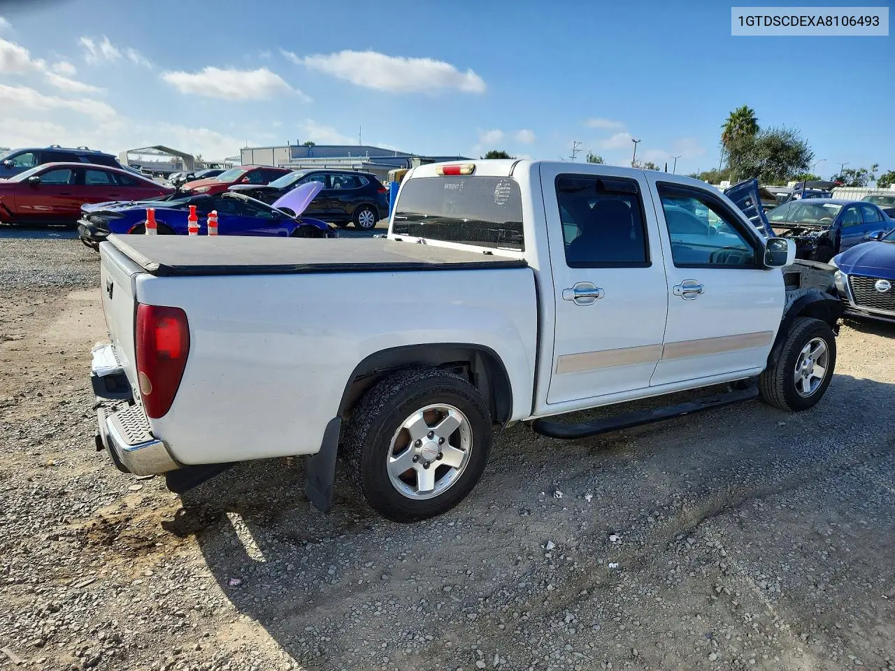 2010 GMC CANYON VIN 1GTDSCDEXA8106493 — фото 3