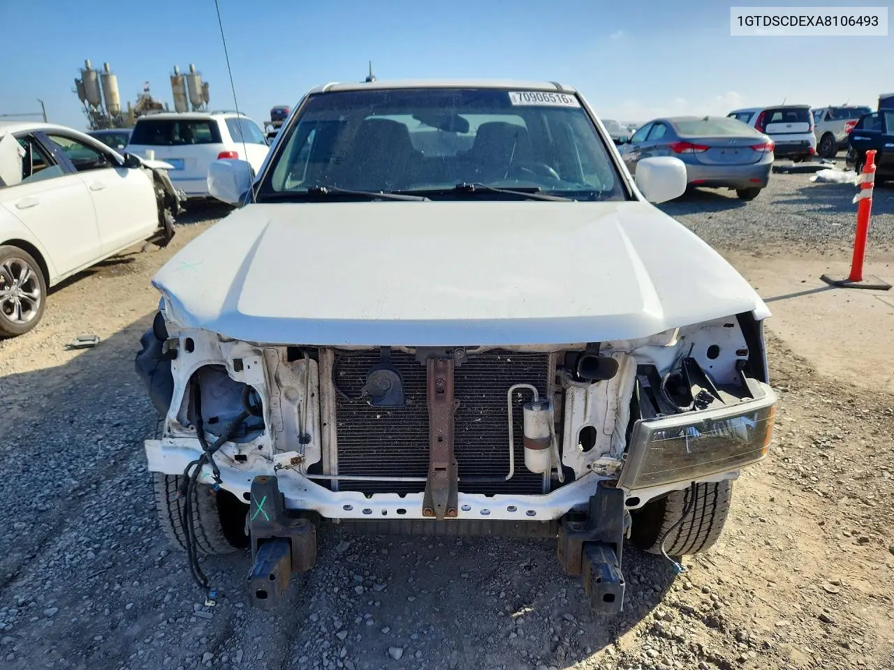 2010 GMC CANYON VIN 1GTDSCDEXA8106493 — фото 5
