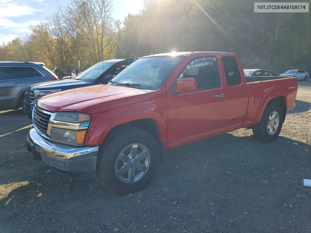 GMC CANYON 2010, VIN 1GTJTCDE4A8108174