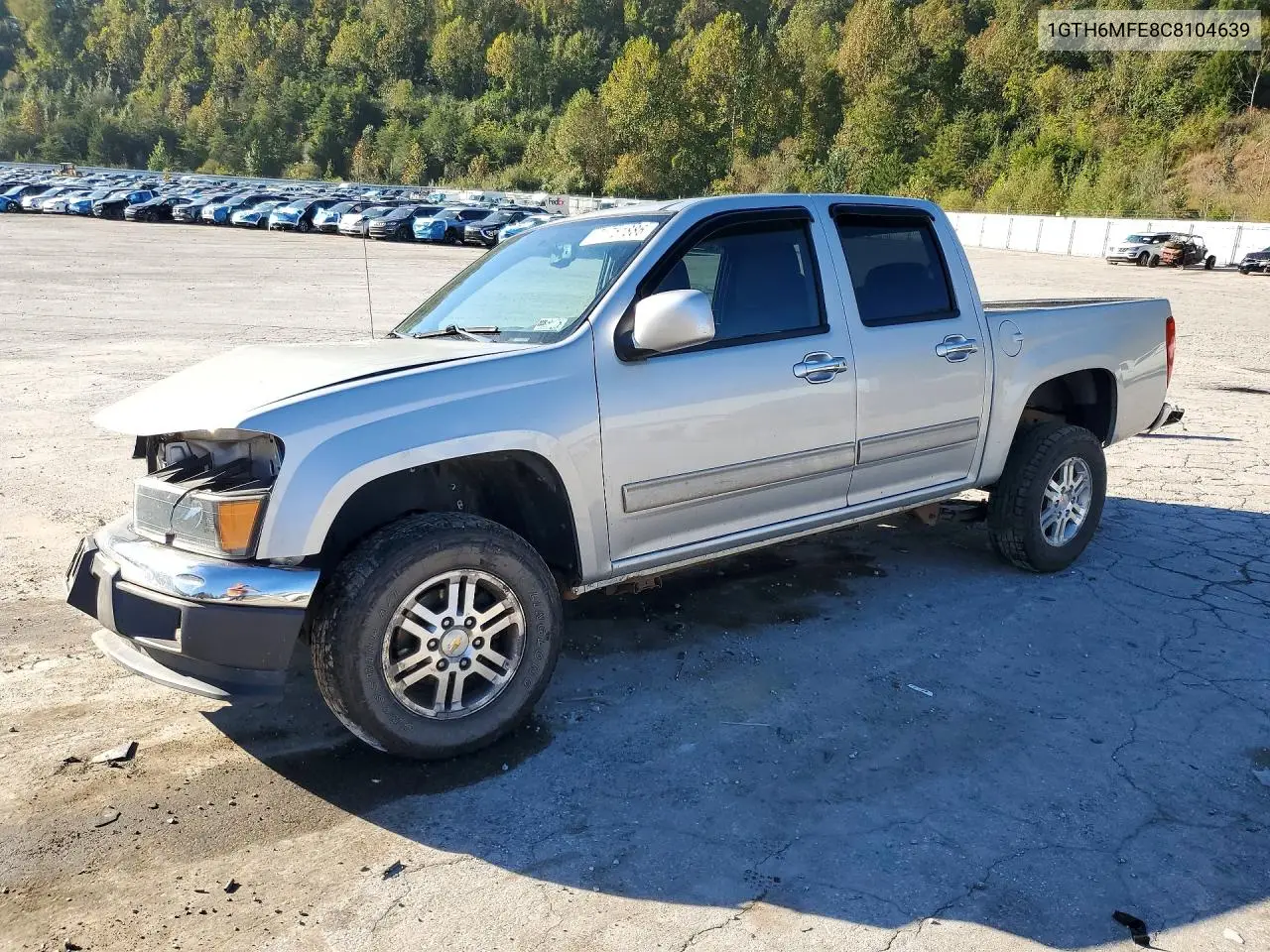 GMC CANYON 2012, VIN 1GTH6MFE8C8104639