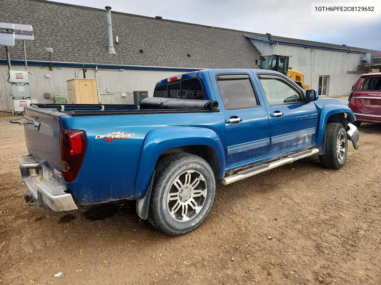 2012 GMC CANYON VIN 1GTH6PFE2C8129652 — фото 3
