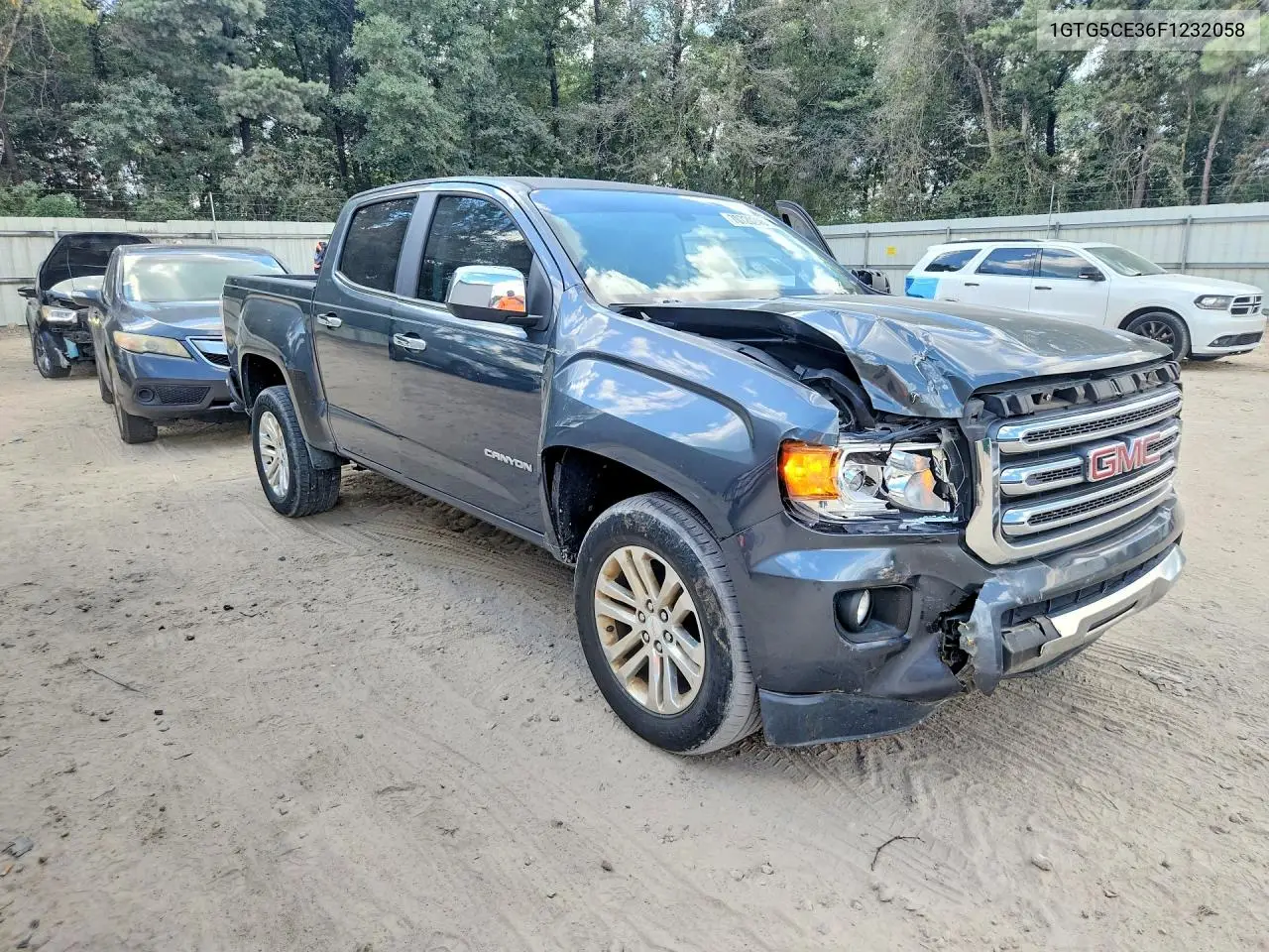 2015 GMC CANYON VIN 1GTG5CE36F1232058 — фото 4