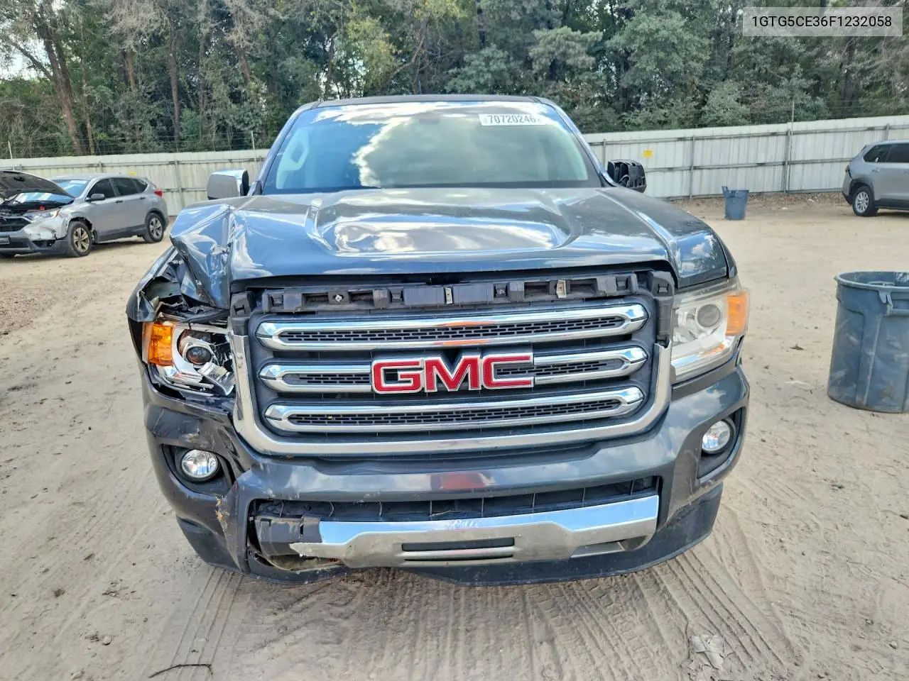 2015 GMC CANYON VIN 1GTG5CE36F1232058 — фото 5