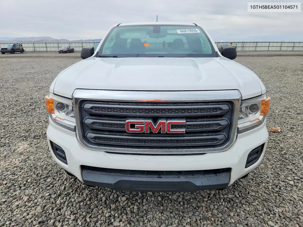 2016 GMC CANYON VIN 1GTH5BEA5G1104571 — фото 5
