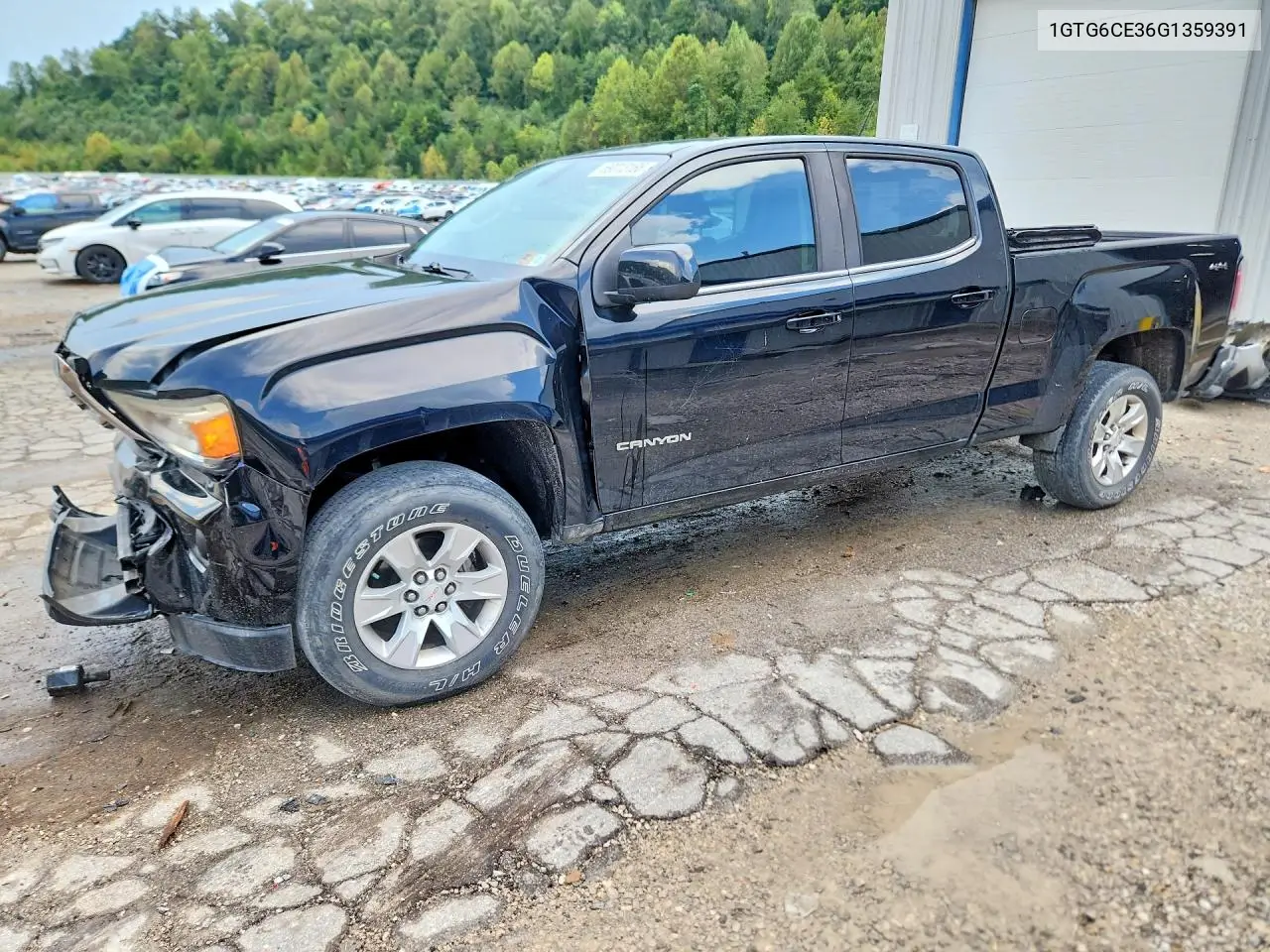 GMC CANYON 2016, VIN 1GTG6CE36G1359391