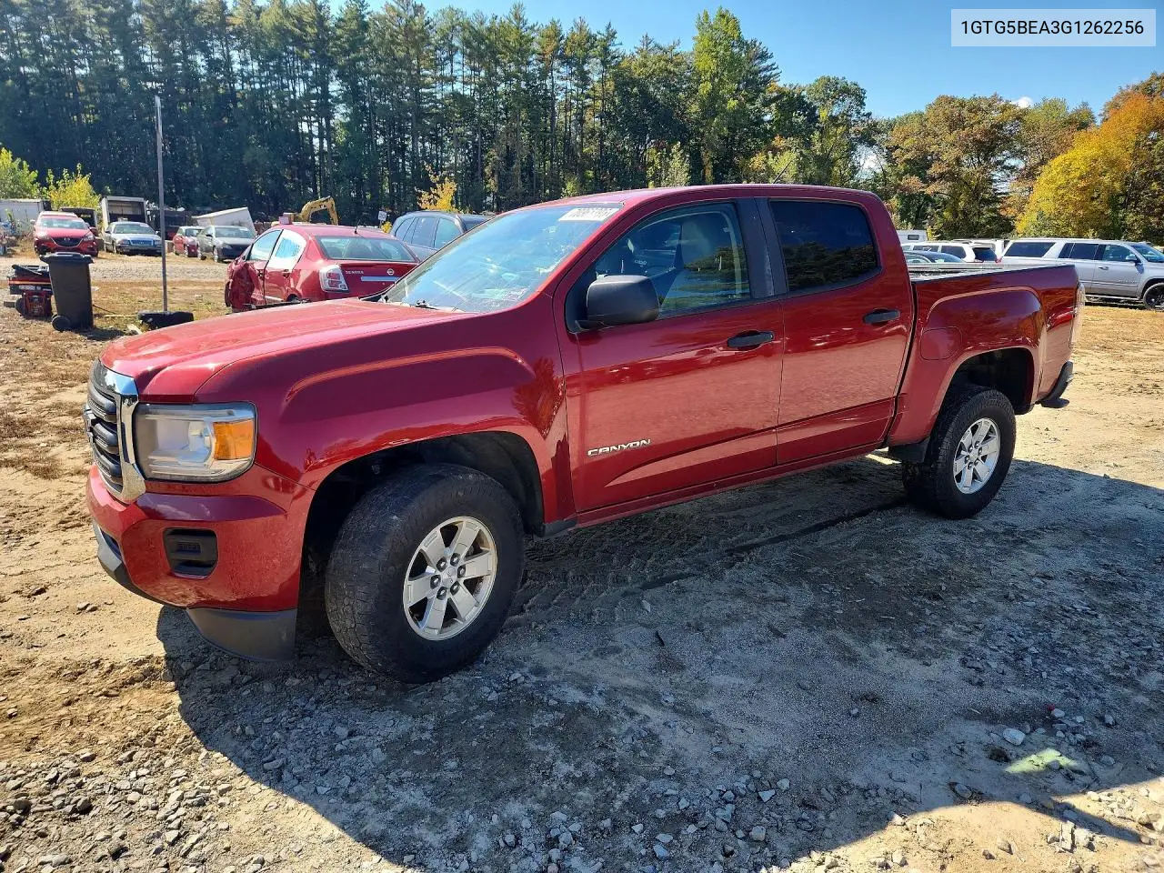 GMC CANYON 2016, VIN 1GTG5BEA3G1262256